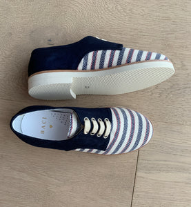 BACI veterschoen streep blauw