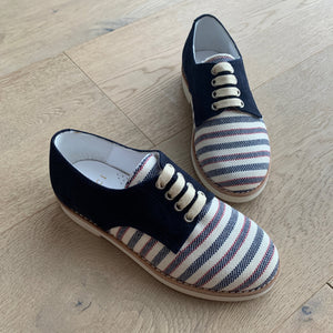 BACI veterschoen streep blauw