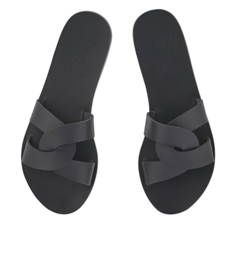 ANCIENT GREEK SANDALS desmos zwart