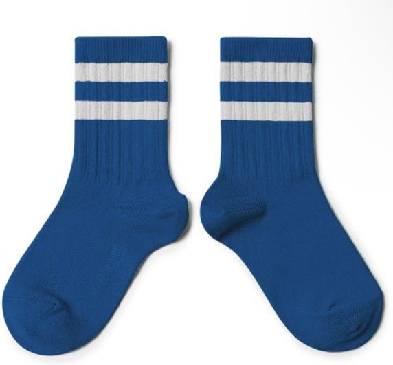 COLLEGIEN streepkous BLEU SAPHIR