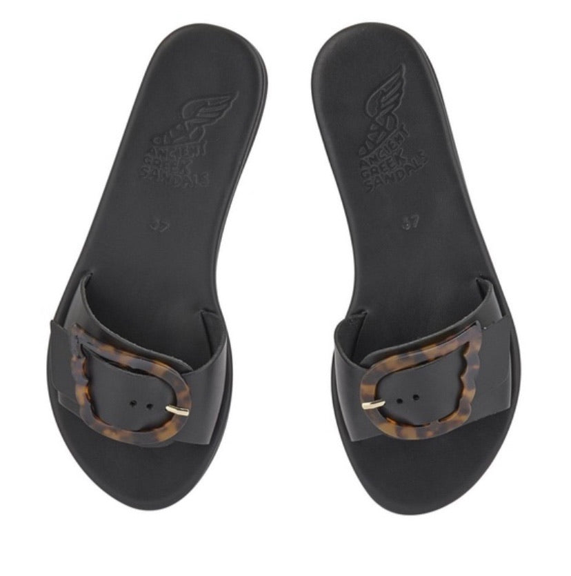 ANCIENT GREEK SANDALS aglaia zwart