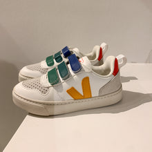 Afbeelding in Gallery-weergave laden, VEJA sneaker 3 velcro geel groen blauw rood
