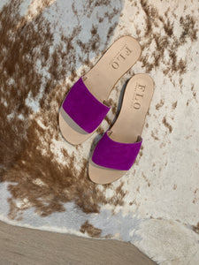 FLO slipper purper