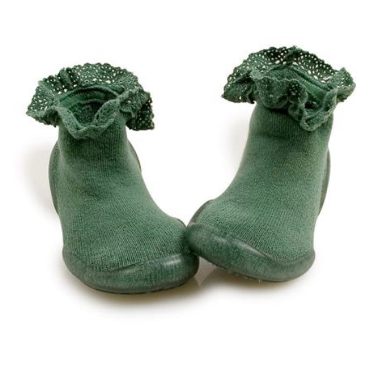 COLLEGIEN pantoffel mademoiselle groen