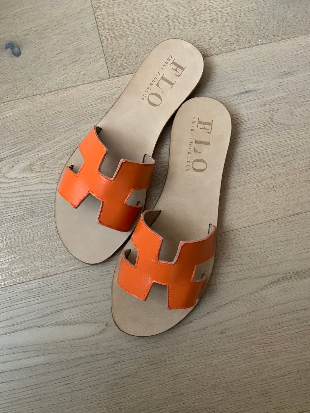 FLO H-slipper oranje