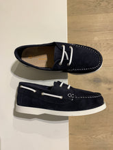 Afbeelding in Gallery-weergave laden, CONFETTI bootschoen donkerblauw
