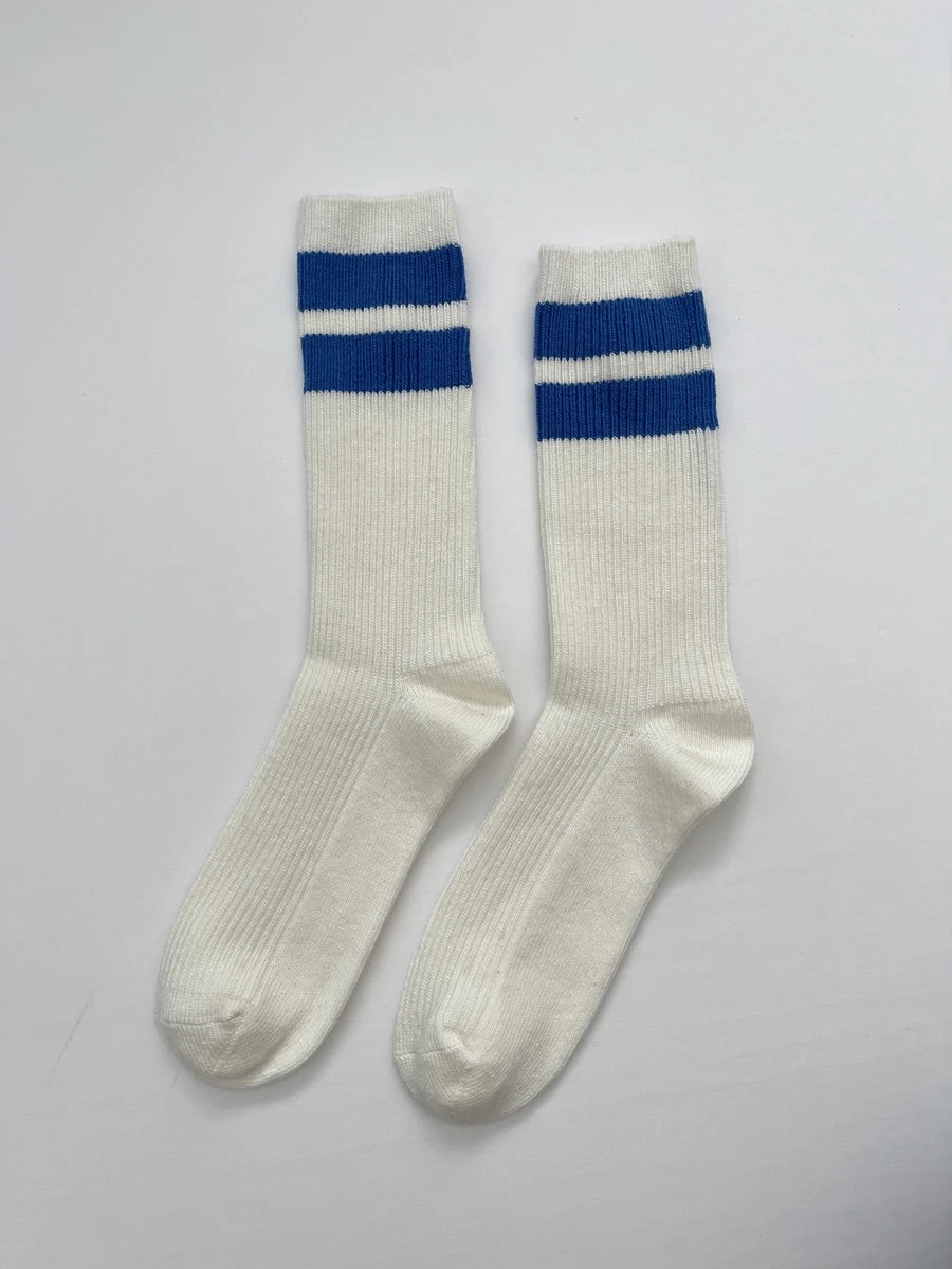 LE BON SHOPPE grandpa varsity sugar blue stripe