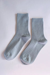 LE BON SHOPPE her socks lurex sky