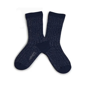 COLLEGIEN lurexkous MARINE